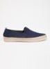 Fishers espadrilles met gebreid bovenwerk - Royalblauw