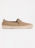 Fishers espadrilles met gebreid bovenwerk - Taupe