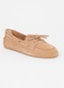 Gala bootschoen van leer - Beige