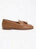 Giavonni loafer van leer - Bruin