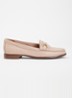 Glenny loafer van leer - Roze