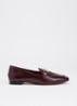 Grained loafer - Roodbruin