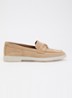 Grinning loafer van suède - Zand
