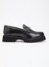 Grissinis T loafer van leer - Zwart