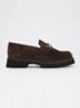 Grissinis T loafer van leer - Donkerbruin
