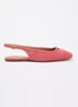 Hanna slingback van suède - Oudroze