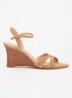 Kalans sandalette van suède - Camel