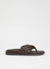 Lindie slipper van leer - Beige