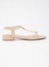 Lyra sandaal van leer - Beige