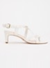 Motivating sandalette van leer - Wit