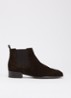Pinni chelsea boots van leer - Bruin