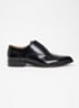 Soliders brogue van leer - Zwart