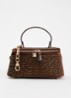 Successful make-up tas met afneembare schouderriem - Chocoladebruin