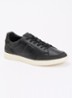 Tabor sneaker van leer - Zwart