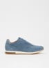 Trilogy sneaker van leer - Blauw