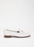 Wide Fit Glenny loafer - Wit