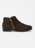 Wide Fit Pantha enkellaarsje - Bruin