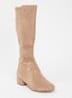 Wide fit Tayla laars - Beige