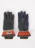 Handschoenen van teddy met logo en touchscreen functie - Donkergrijs