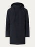 Janne gewatteerde parka met klepzakken - Donkerblauw