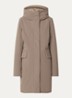 Sophie gewatteerde parka met waterafstotende coating - Beige