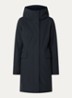 Sophie gewatteerde parka met waterafstotende coating - Donkerblauw