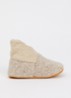 Babyslofje van wol - Beige