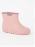 Regenlaars met teddy voering - Oudroze