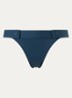 Heritage tanga bikinislip met sierknopen - Blauw