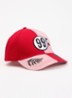 Pet met borduring - Rood