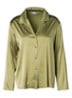 Elodie loungetop met glanzende finish - Groen