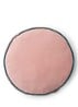 Lio sierkussen van fluweel 45 cm - Roze
