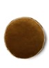 Lio sierkussen van fluweel 45 cm - Bruin