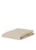 Minte hoeslaken van katoensatijn 300TC, hoekhoogte 35 cm - Beige