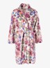 Steff Violesta badjas met bloemenprint - Vanillegeel