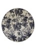 Vivienne vloerkleed met bloemenprint 90 cm - Zand