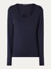 Longsleeve met ronde hals - Donkerblauw