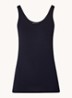 Singlet met stretch - Donkerblauw