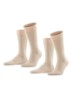 Happy sokken in katoenblend in 2-pack - Beige