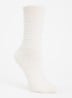 Sparkle Stripes sokken in wolblend - Gebroken wit