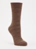 Sparkle Stripes sokken in wolblend - Bruin