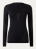 Trainings longsleeve met ronde hals - Zwart