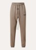 AS25 loose fit joggingbroek met logo - Beige