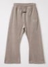 Flared fit joggingbroek met steekzakken - Beige