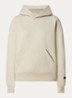 Hoodie met gemêleerd dessin - Beige