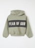 Hoodie met logoprint - Grijs