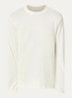 Longsleeve met backprint - Ivoor