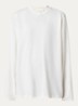 Longsleeve met backprint - Ivoor
