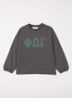 Longsleeve met front- en backprint - Grijs