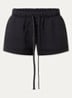 Low waist loose fit korte broek met steekzakken - Antraciet